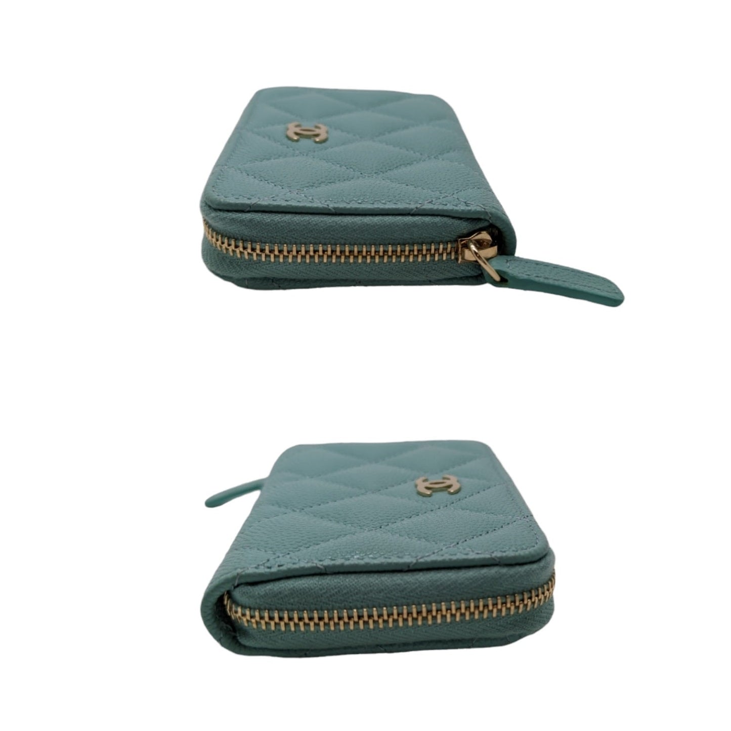 Luxury Chanel Coin Purse Interlocking CC Logo Wallet