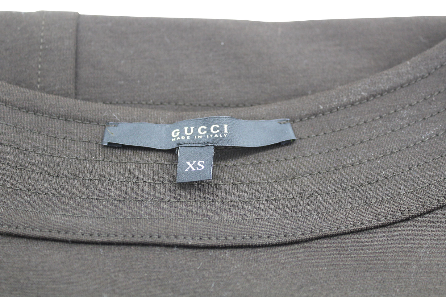 Luxury Gucci Trending 2025 Sleeveless Top with Detachable Leather Belt in Brown Wool