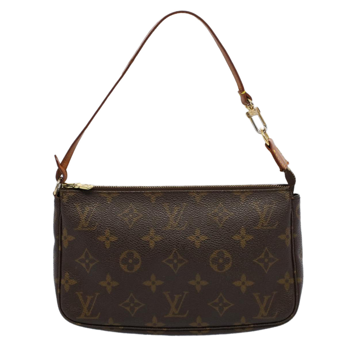 Louis Vuitton Pochette Accessoire  Canvas Clutch Bag ()