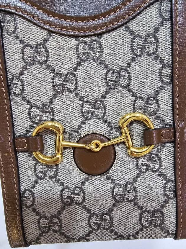 Luxury Gucci Trending 2025 Horsebit 1955 brown mini cross bag brand new 625615