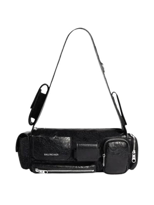 Luxury Balenciaga Superbusy XS Sling Shoulder Bag Black