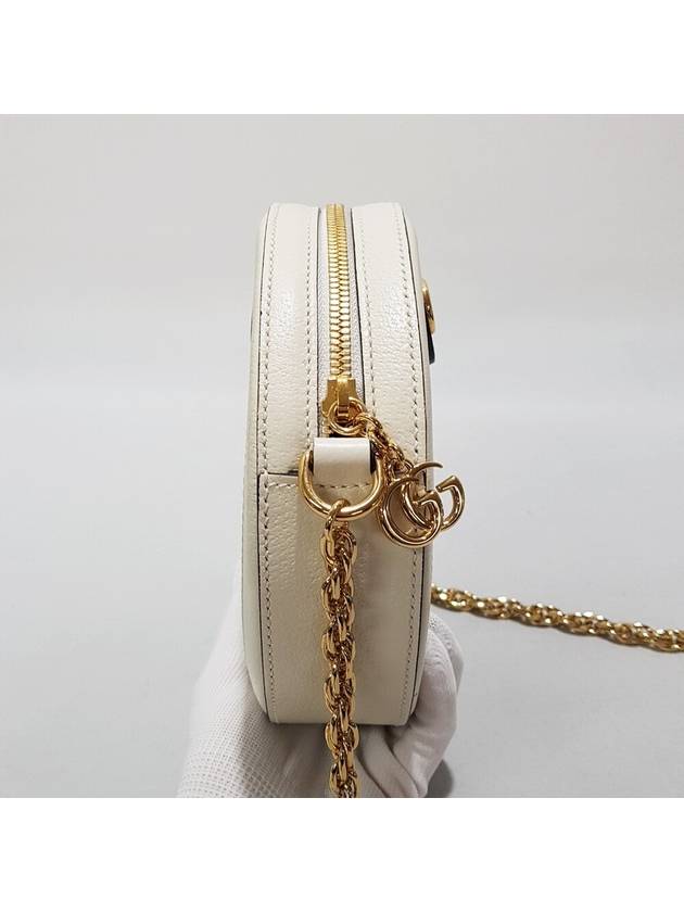 Luxury Gucci Trending 2025 Ophidia mini round tambourine cross bag 550618