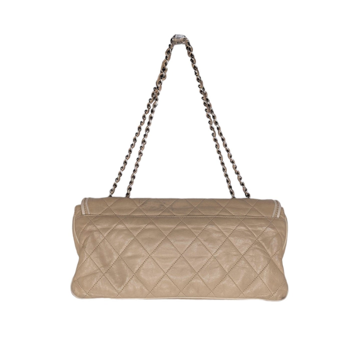 Luxury Chanel bag Beige Mademoiselle East-West Flap