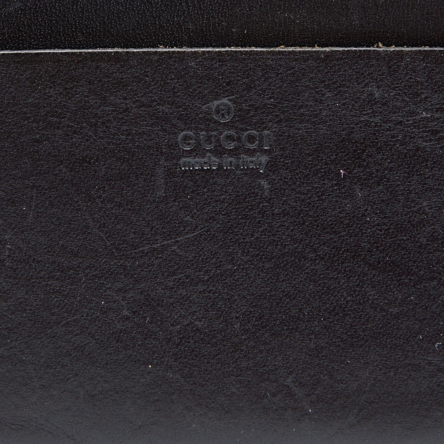 Luxury Gucci Trending 2025 Black Leather Card Holder..