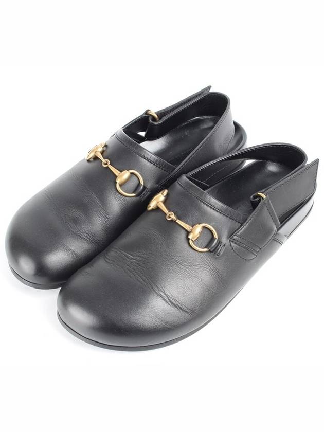 Luxury Gucci Trending 2025 Horsebit slingback leather sandals 6 250