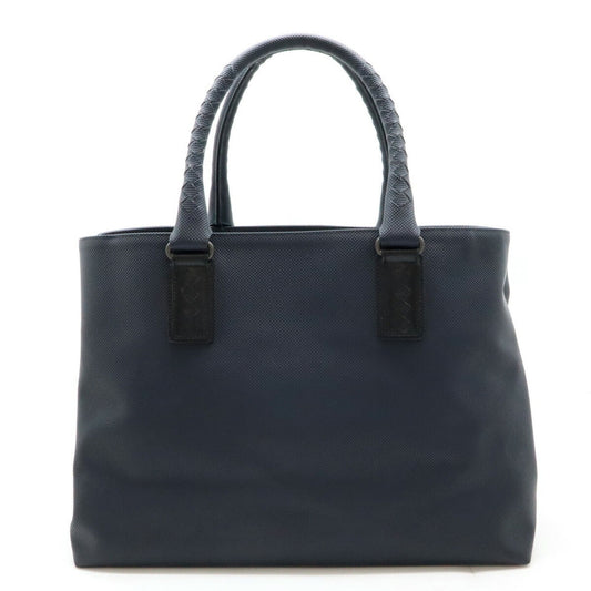 Luxury Bottega Veneta  Navy Pvc Leather Shoulder Bag Tote Bag ()