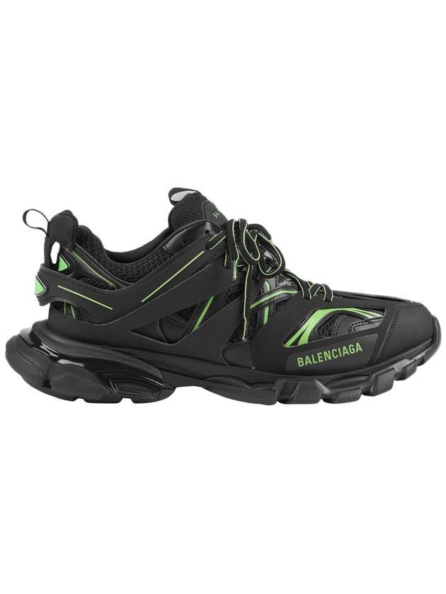 Luxury Balenciaga Track Low Top Sneakers Green Black
