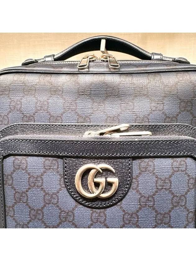Luxury Gucci Trending 2025 Ophidia GG Medium Backpack Navy