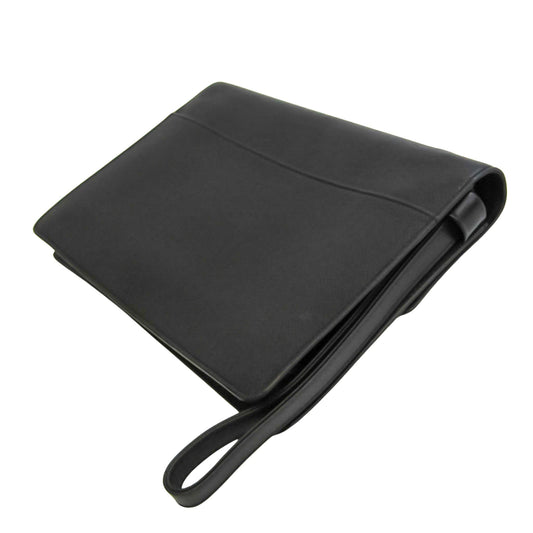 Louis Vuitton Selenga Leather Clutch Bag ()