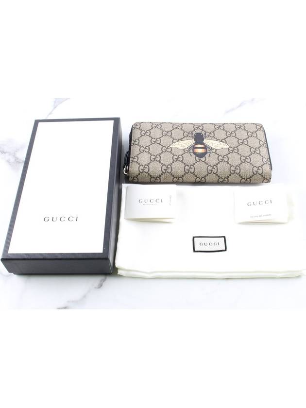 Luxury Gucci Trending 2025 bee zipper long wallet