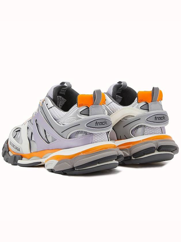Luxury Balenciaga Track Low Top Sneakers Lilac Grey