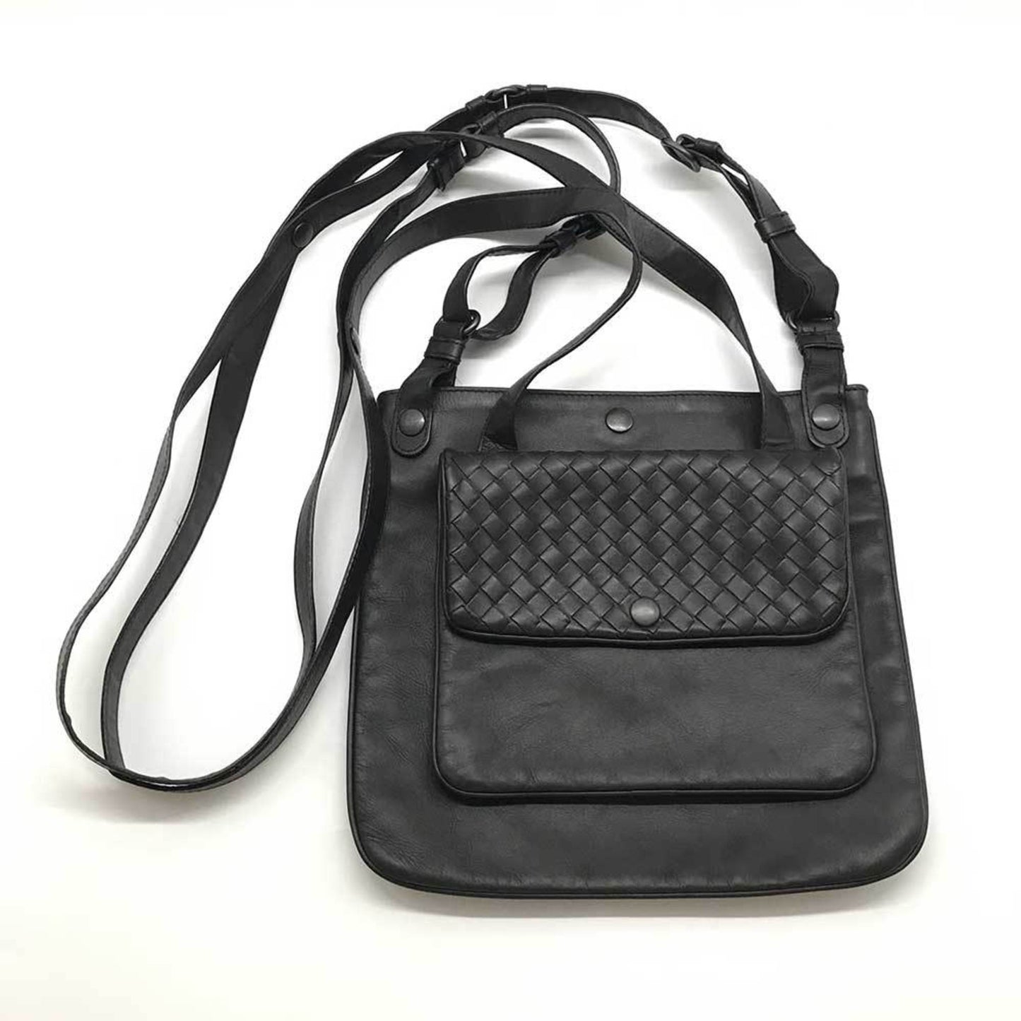 Luxury Bottega Veneta Intrecciato  Leather Shoulder Bag ()