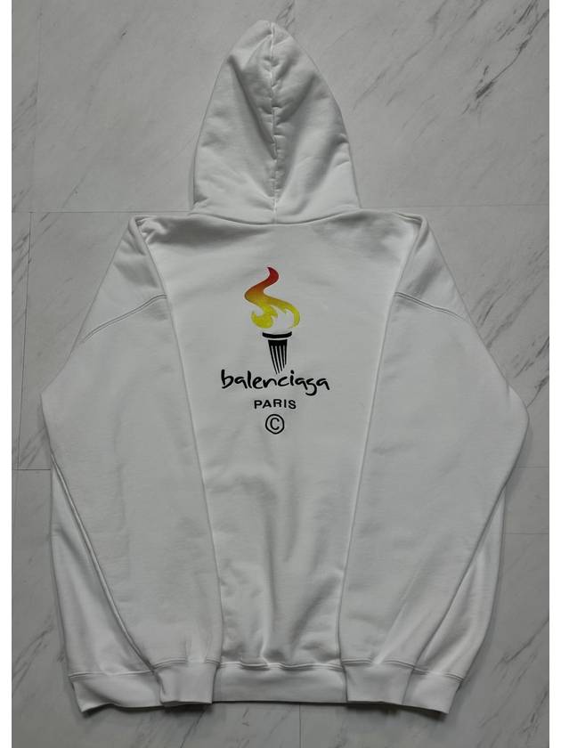 Luxury Balenciaga Flame Hoodie 115