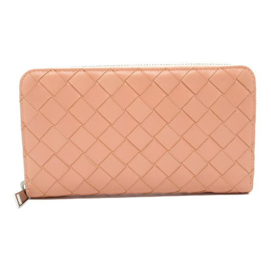 Luxury Bottega Veneta Intrecciato  Leather Long Wallet (Bi-Fold) ()