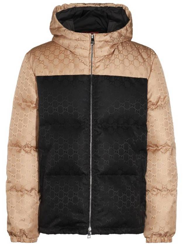 Luxury Gucci Trending 2025 Two-Tone GG Nylon Padding Beige Black
