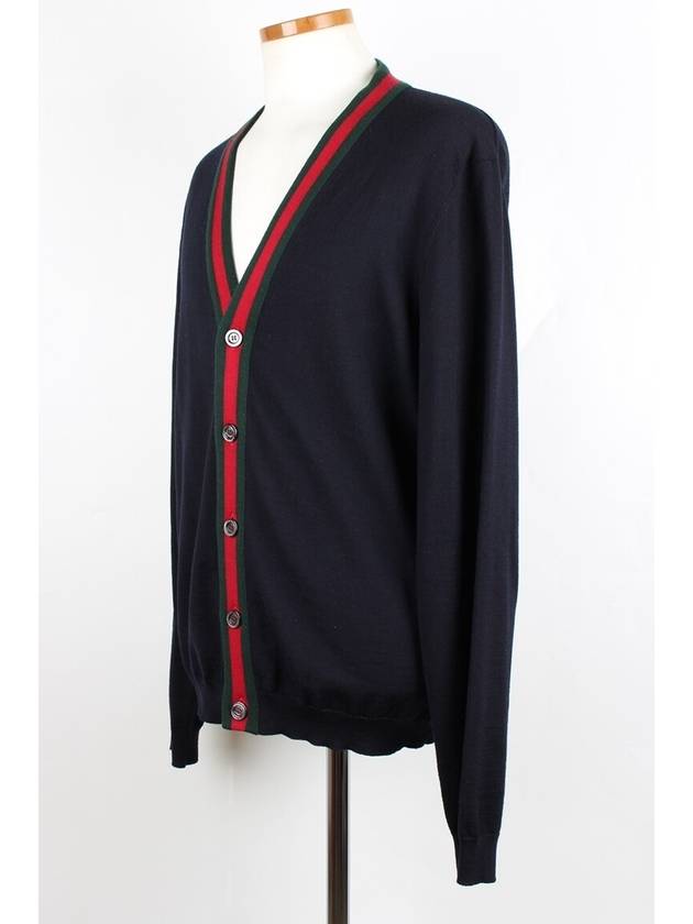 Luxury Gucci Trending 2025 Three Stripes Web Cardigan XL