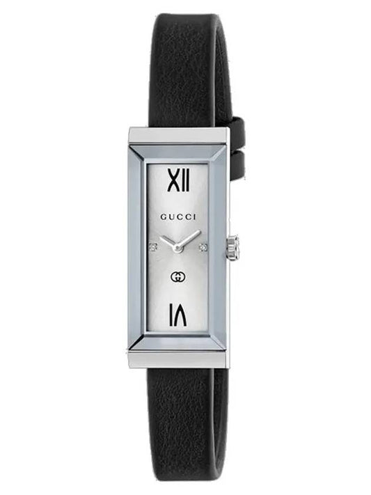 Luxury Gucci Trending 2025 G Frame Leather Quartz Watch Black