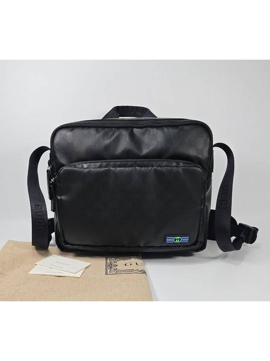 Luxury Gucci Trending 2025 GG crystal canvas messenger bag shoulder
