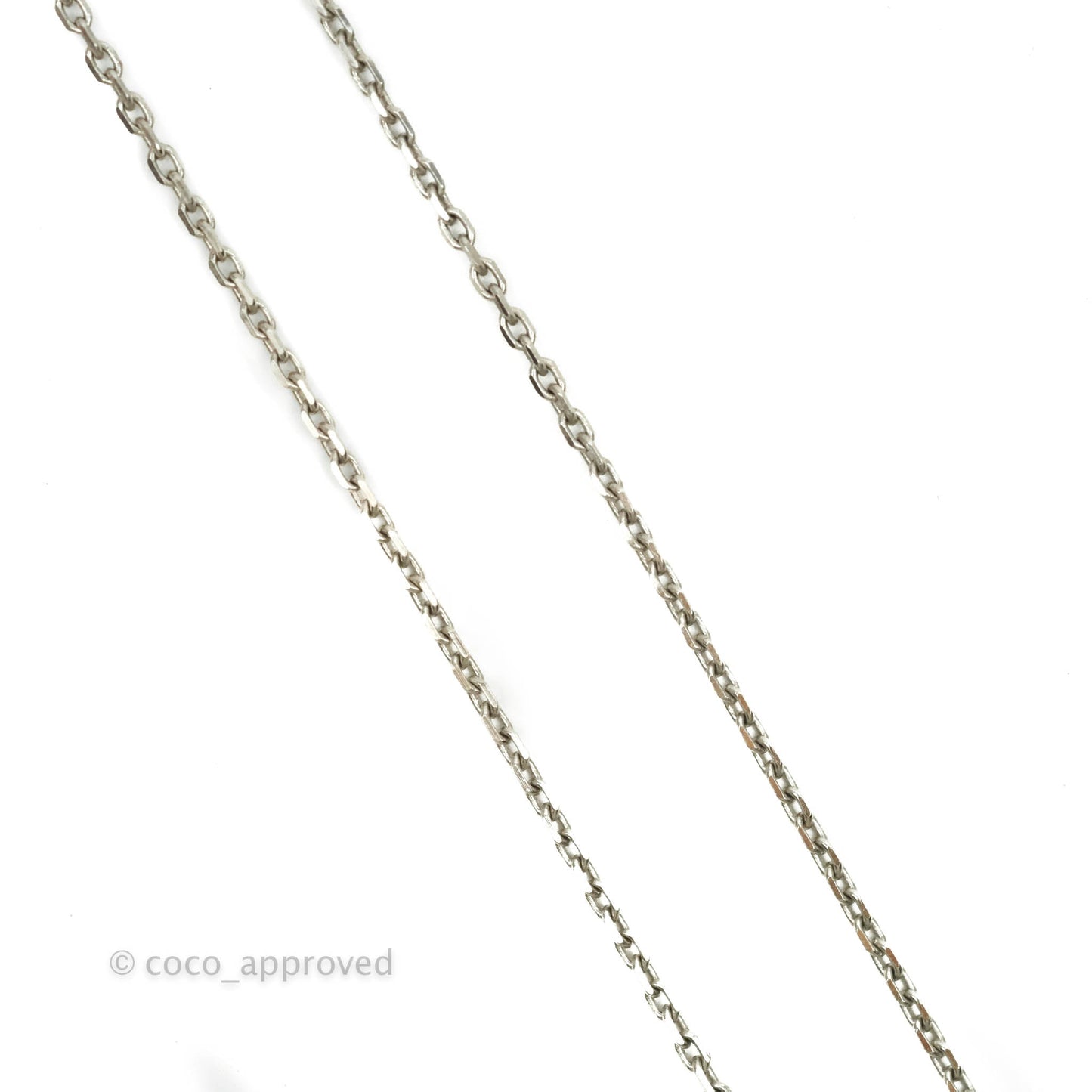 Hermès Mini Pop H Marron Glace Pendant Necklace Palladium Hardware