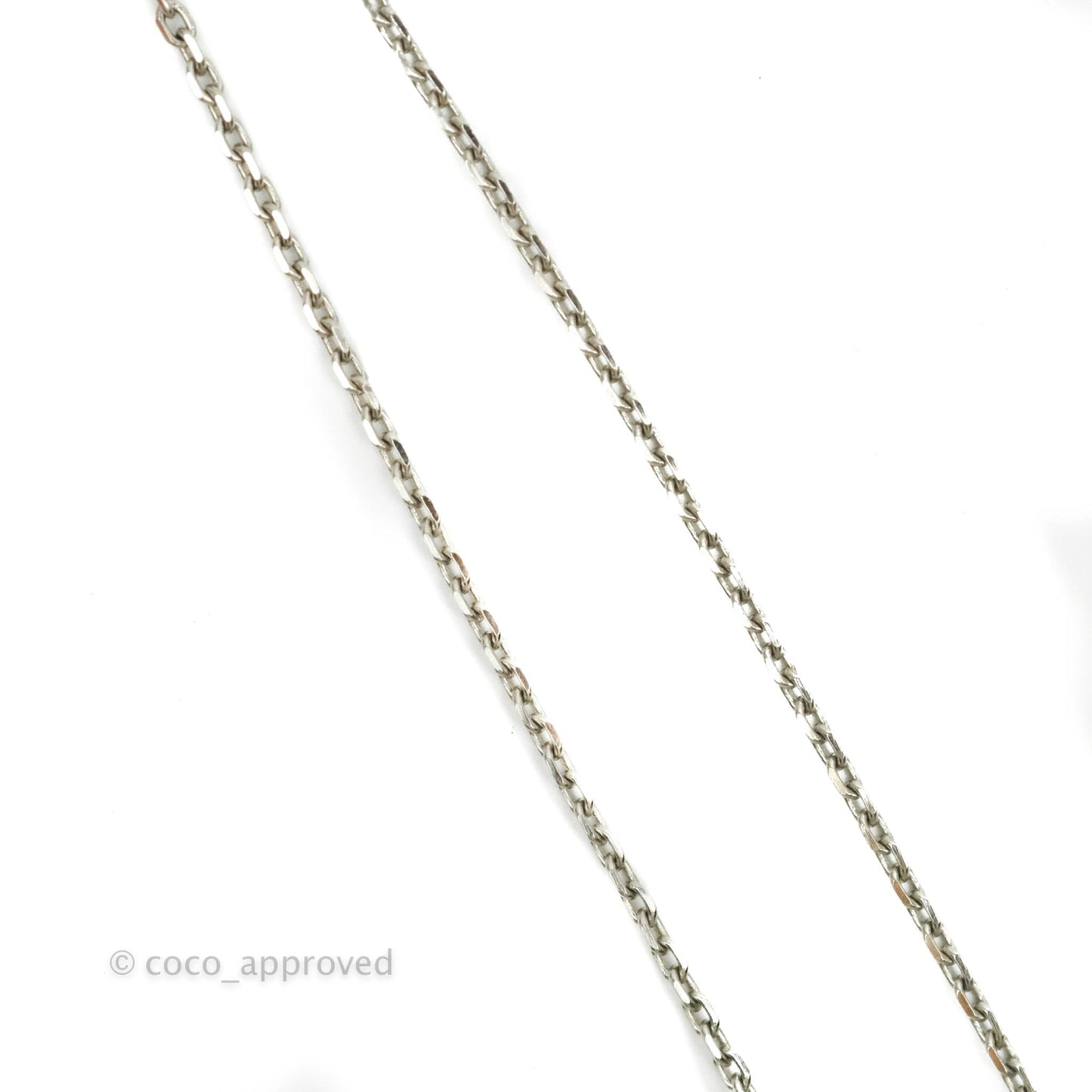 Hermès Mini Pop H Marron Glace Pendant Necklace Palladium Hardware