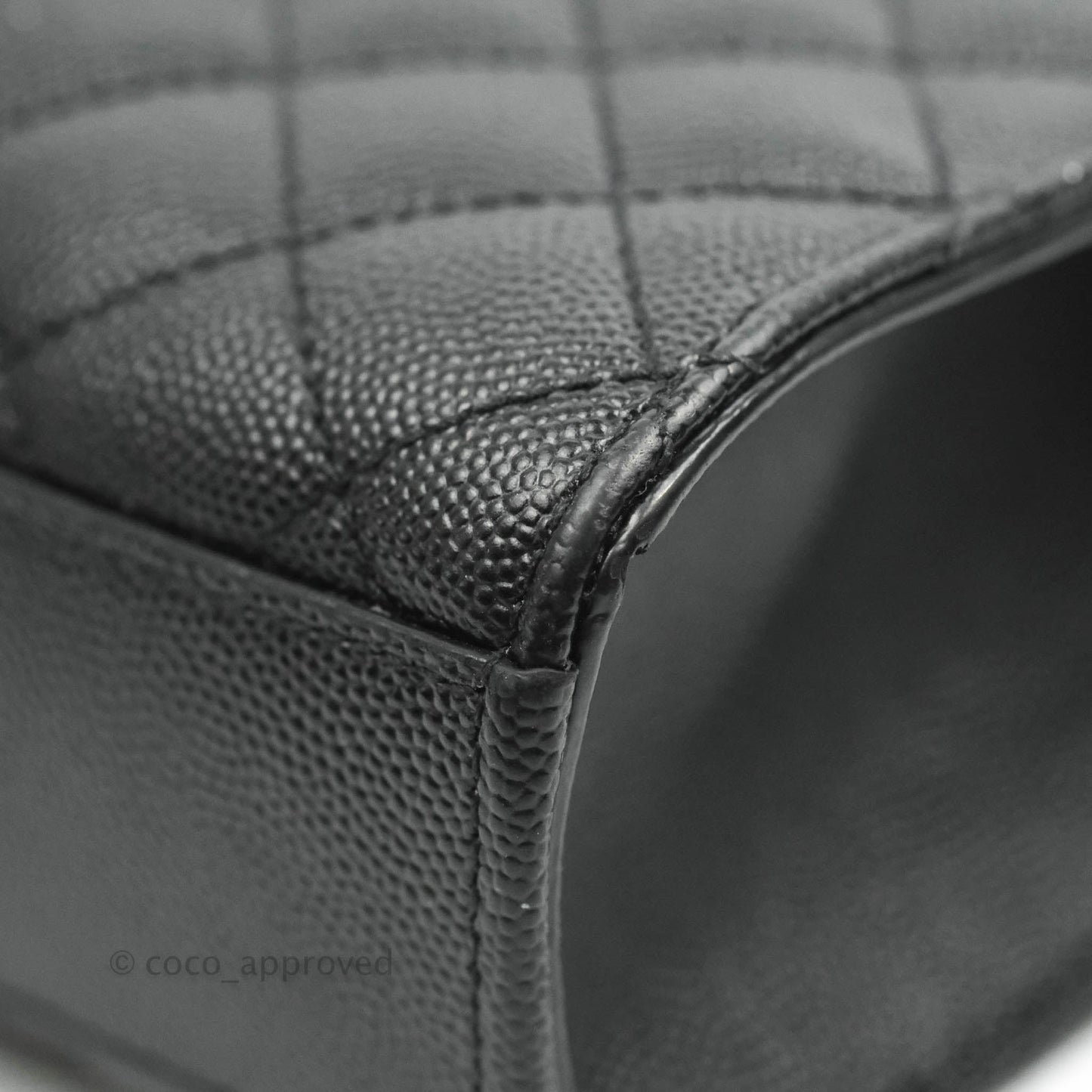 Saint Laurent Envelope Medium Black Caviar Gold Hardware