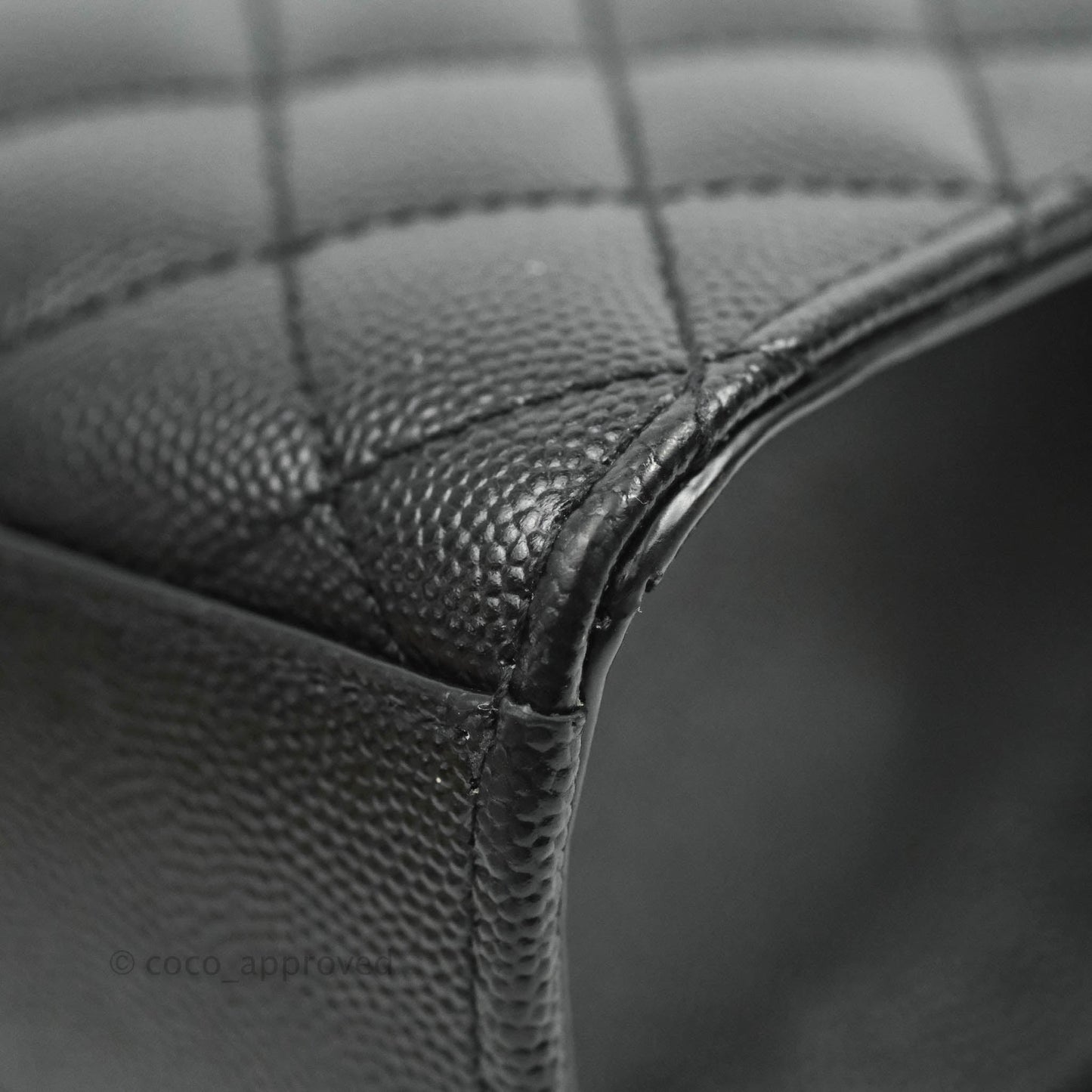 Saint Laurent Envelope Medium Black Caviar Gold Hardware