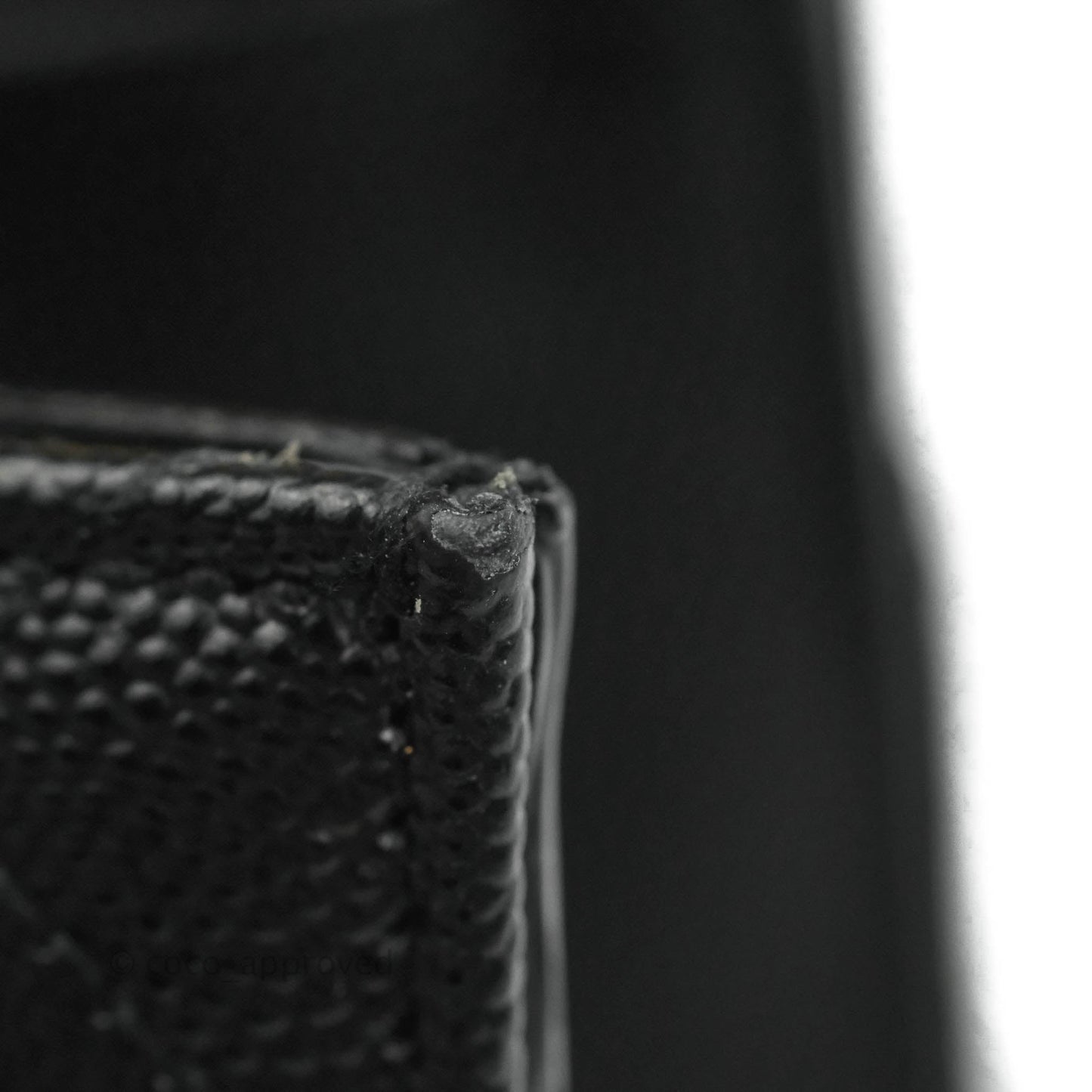 Saint Laurent Envelope Medium Black Caviar Gold Hardware