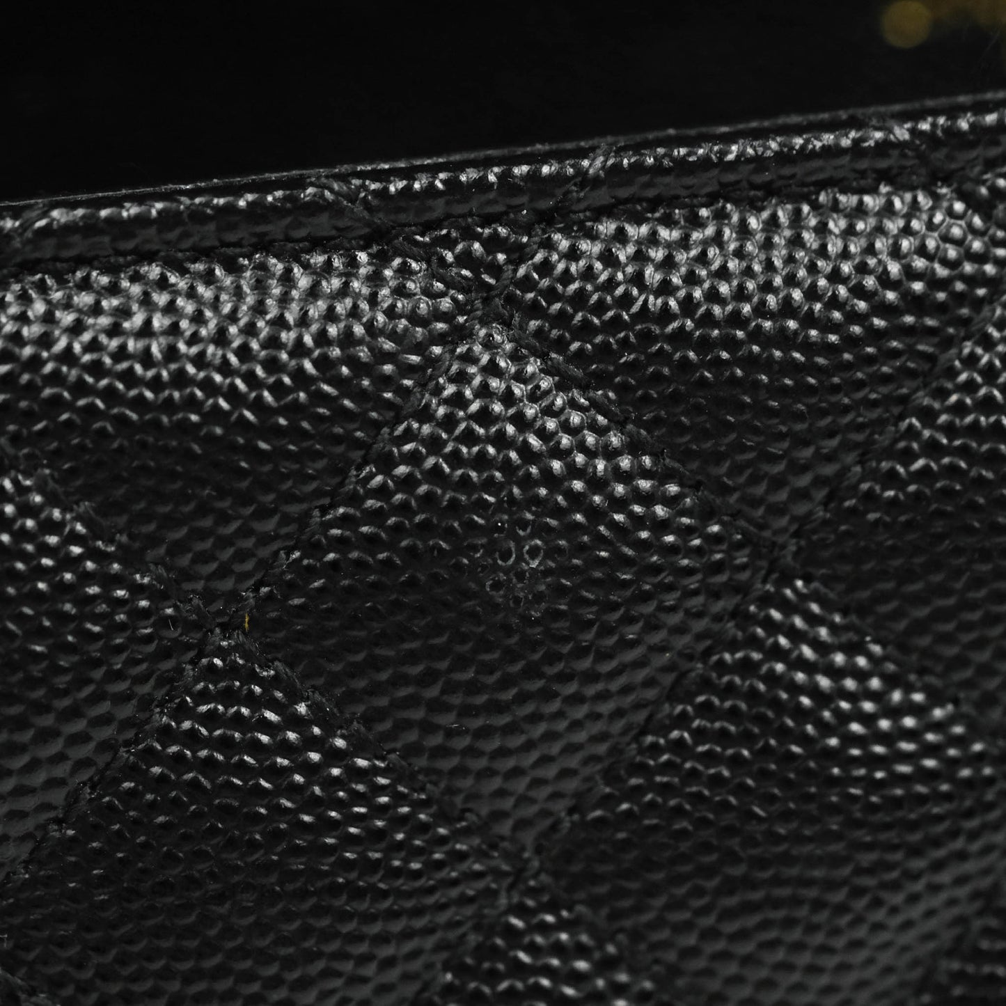 Saint Laurent Envelope Medium Black Caviar Gold Hardware