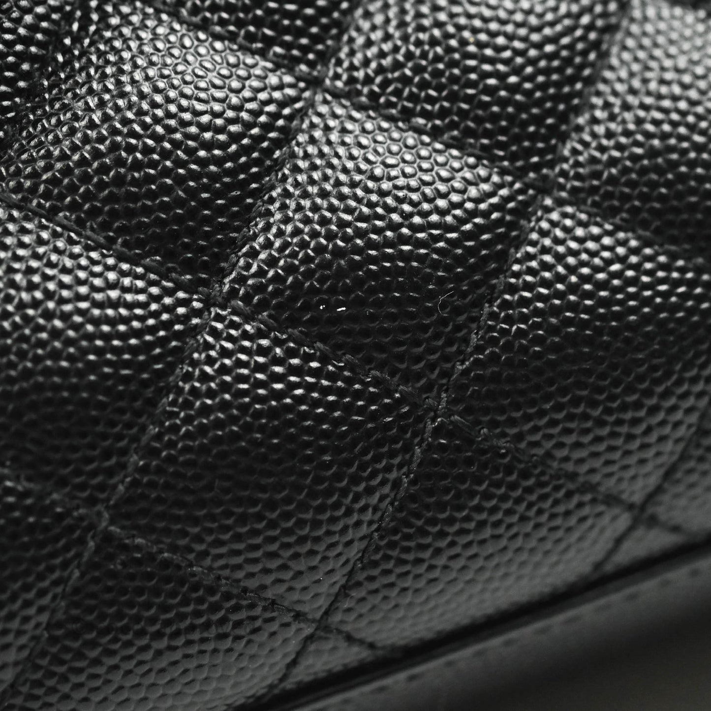 Saint Laurent Envelope Medium Black Caviar Gold Hardware