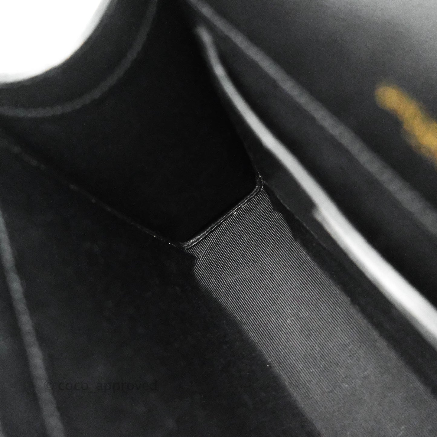 Saint Laurent Envelope Medium Black Caviar Gold Hardware