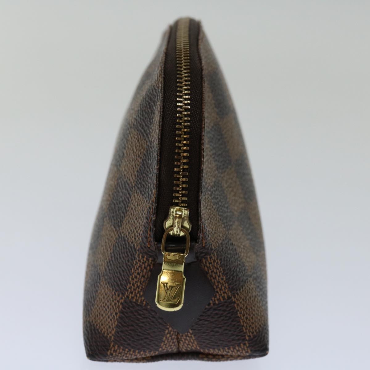 LOUIS VUITTON Damier Ebene Pochette Cosmetic PM Pouch N47516 LV 70007