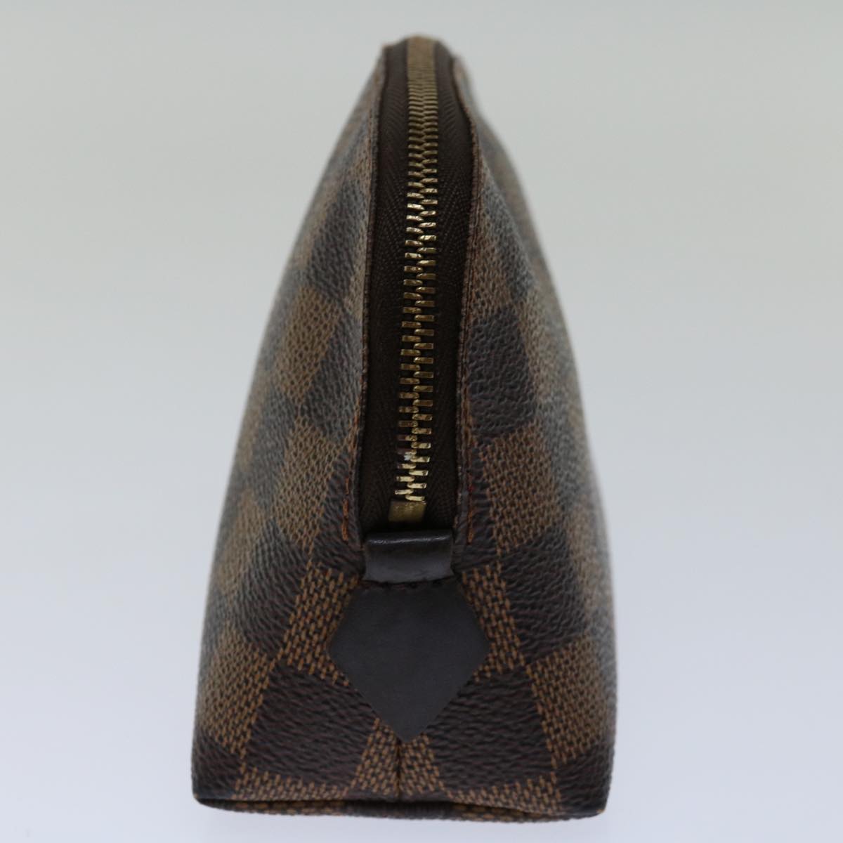 LOUIS VUITTON Damier Ebene Pochette Cosmetic PM Pouch N47516 LV 70007