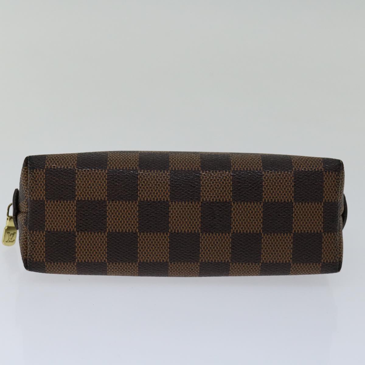LOUIS VUITTON Damier Ebene Pochette Cosmetic PM Pouch N47516 LV 70007