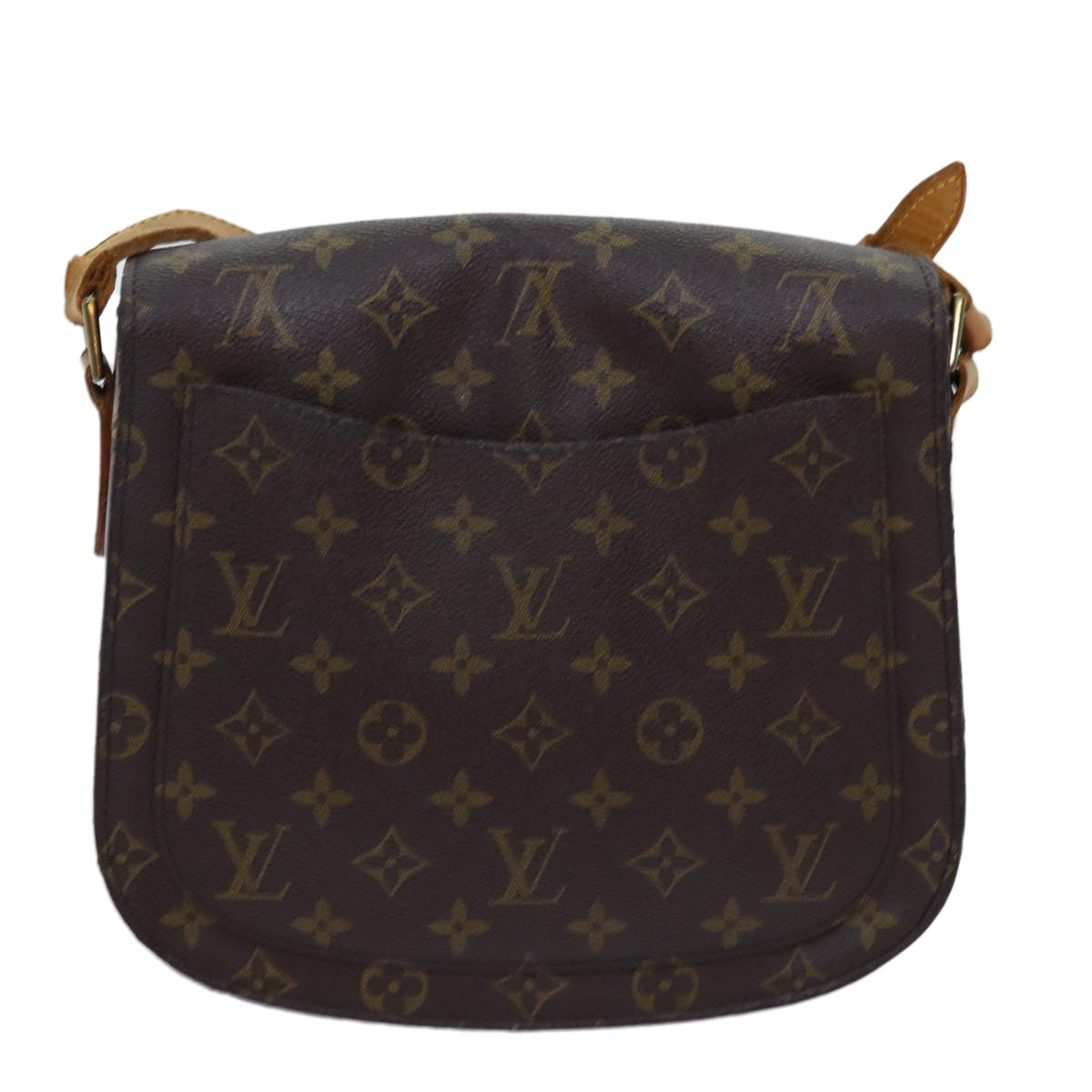 LOUIS VUITTON Monogram Saint Cloud GM Shoulder Bag M51242 LV 70010