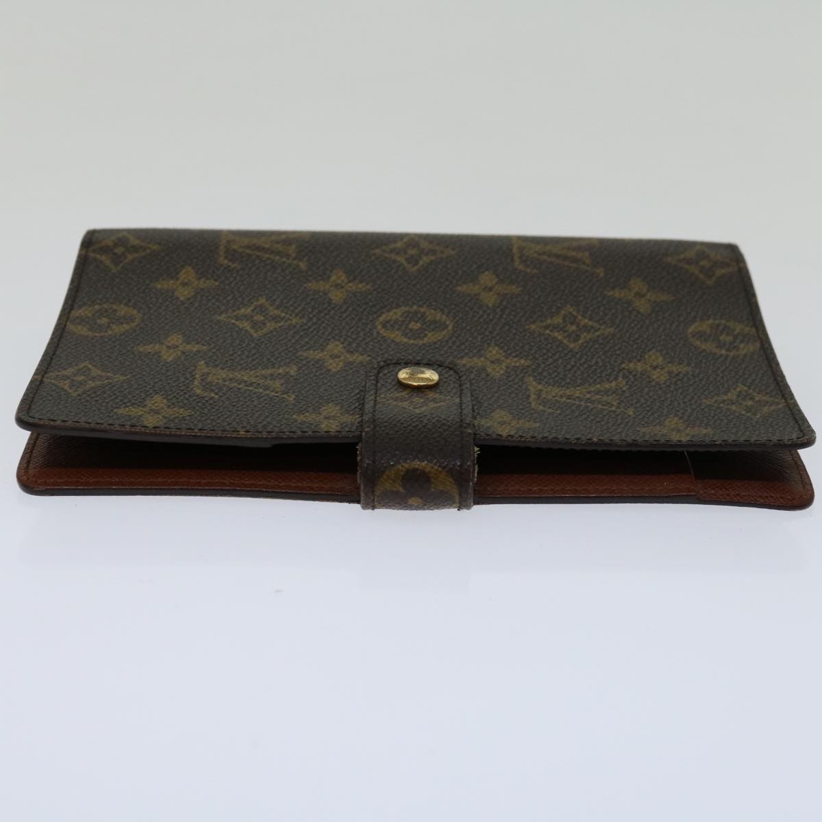 LOUIS VUITTON Monogram Agenda MM Day Planner Cover R20105 LV 70012