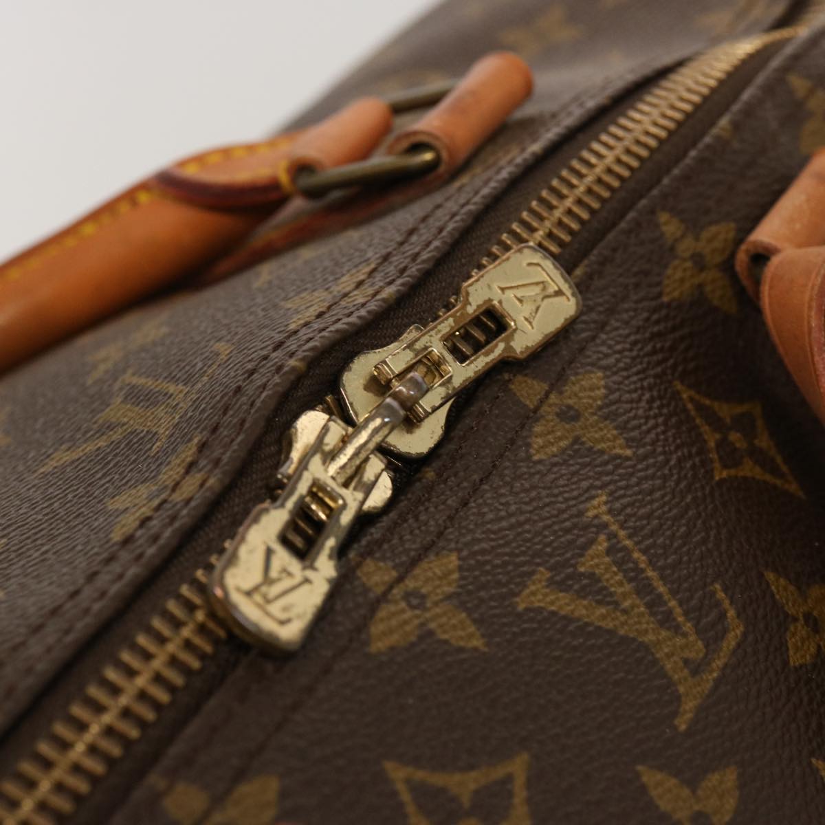 LOUIS VUITTON Monogram Keepall 60 Boston Bag M41422 LV 70017