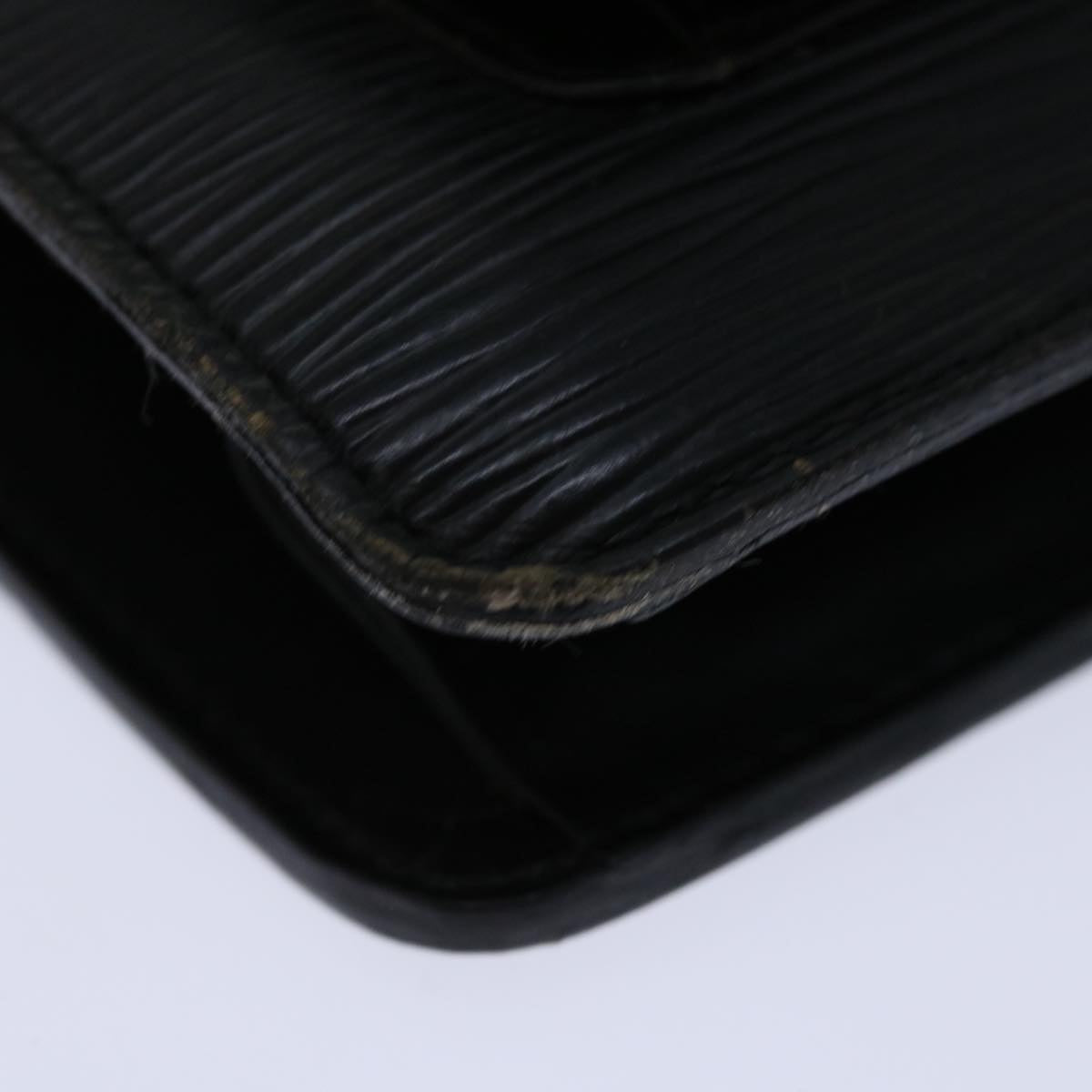 LOUIS VUITTON Epi Monceau 28 Hand Bag Black M52122 LV 70033