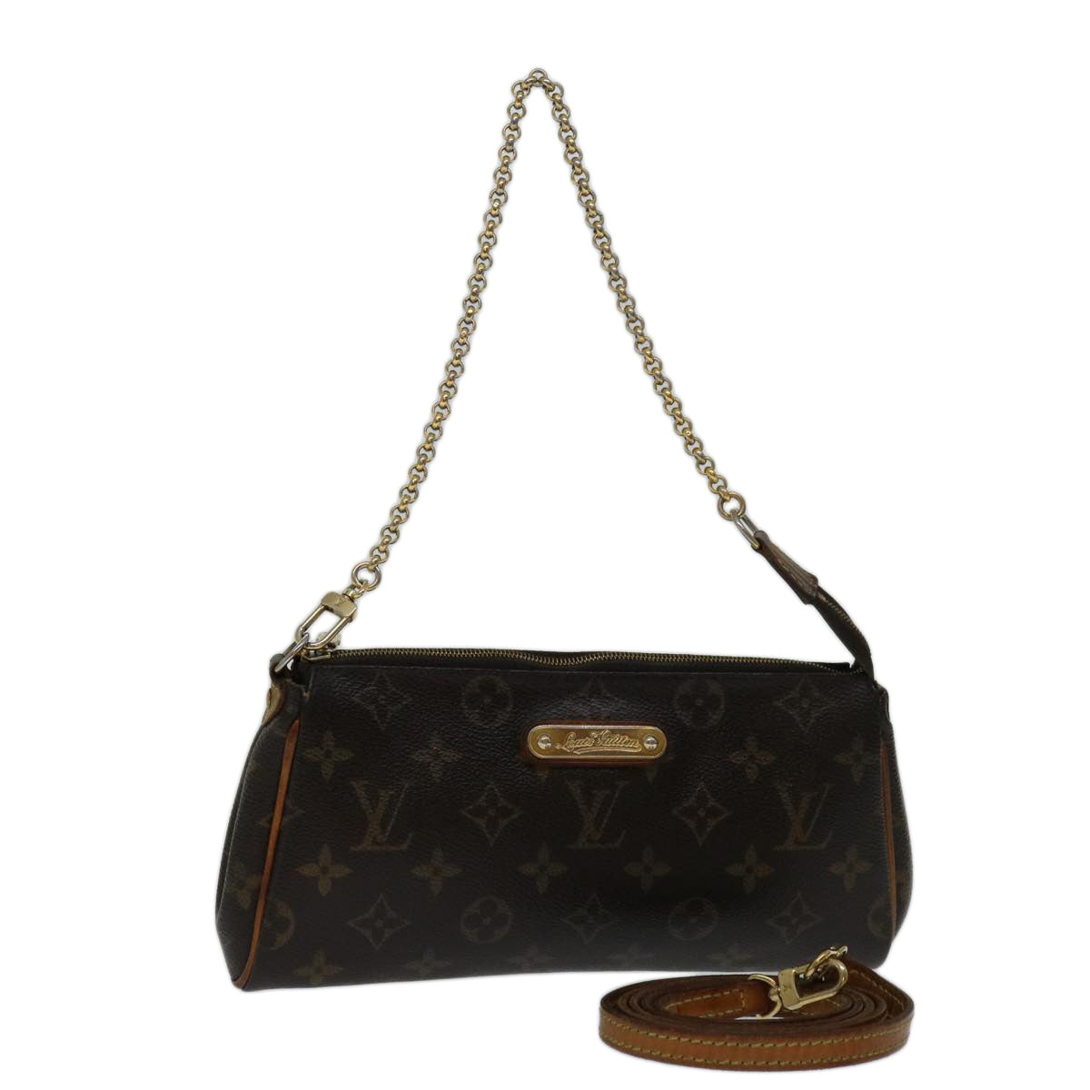 LOUIS VUITTON Monogram Eva Shoulder Bag 2way M95567 LV 70041
