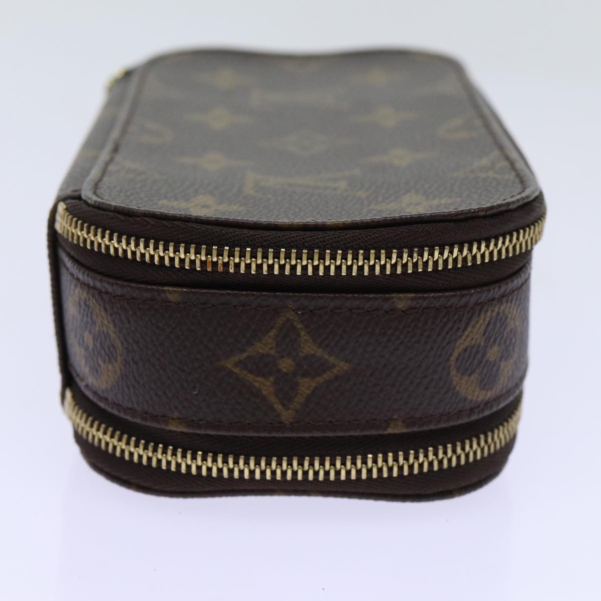 LOUIS VUITTON Monogram Trousse Brush PM Cosmetic Pouch M47510 LV 70050