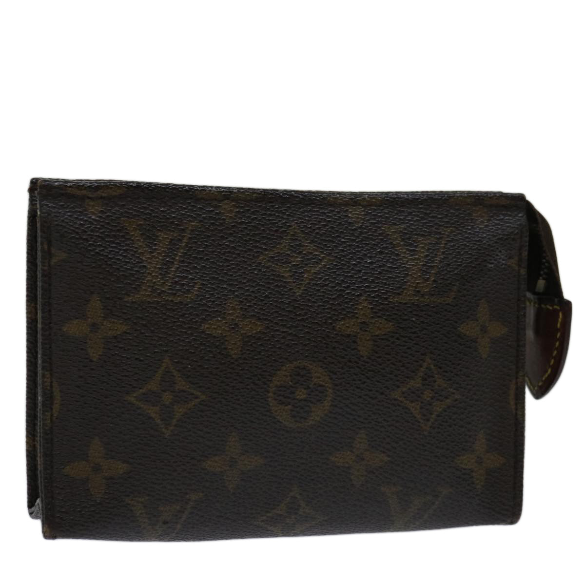 LOUIS VUITTON Monogram Poche Toilette 15 Pouch M47546 LV 70051
