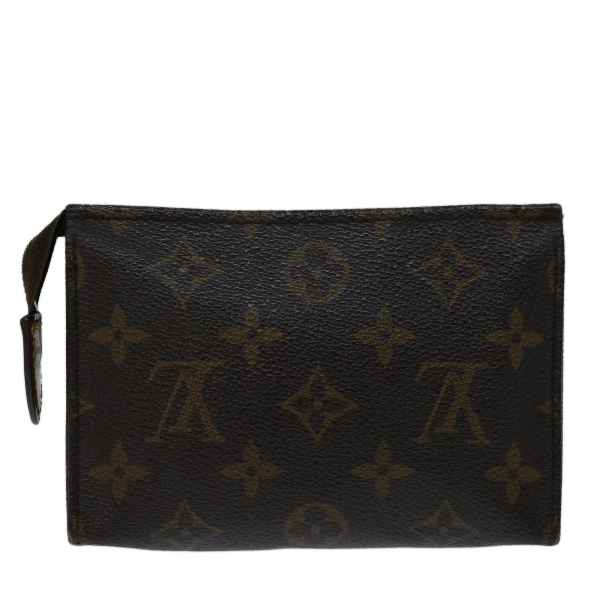 LOUIS VUITTON Monogram Poche Toilette 15 Pouch M47546 LV 70051