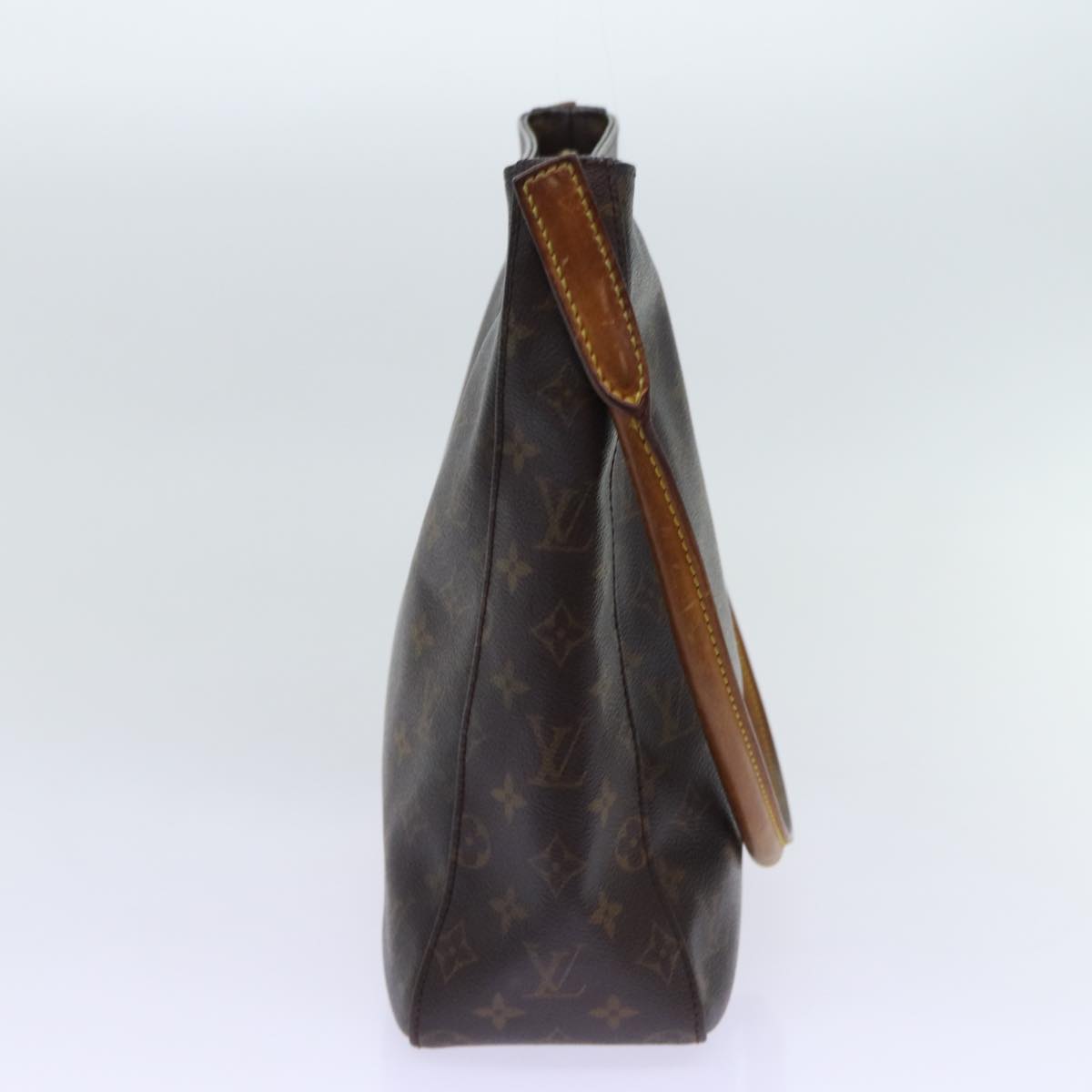 LOUIS VUITTON Monogram Looping GM Shoulder Bag M51145 LV 70073