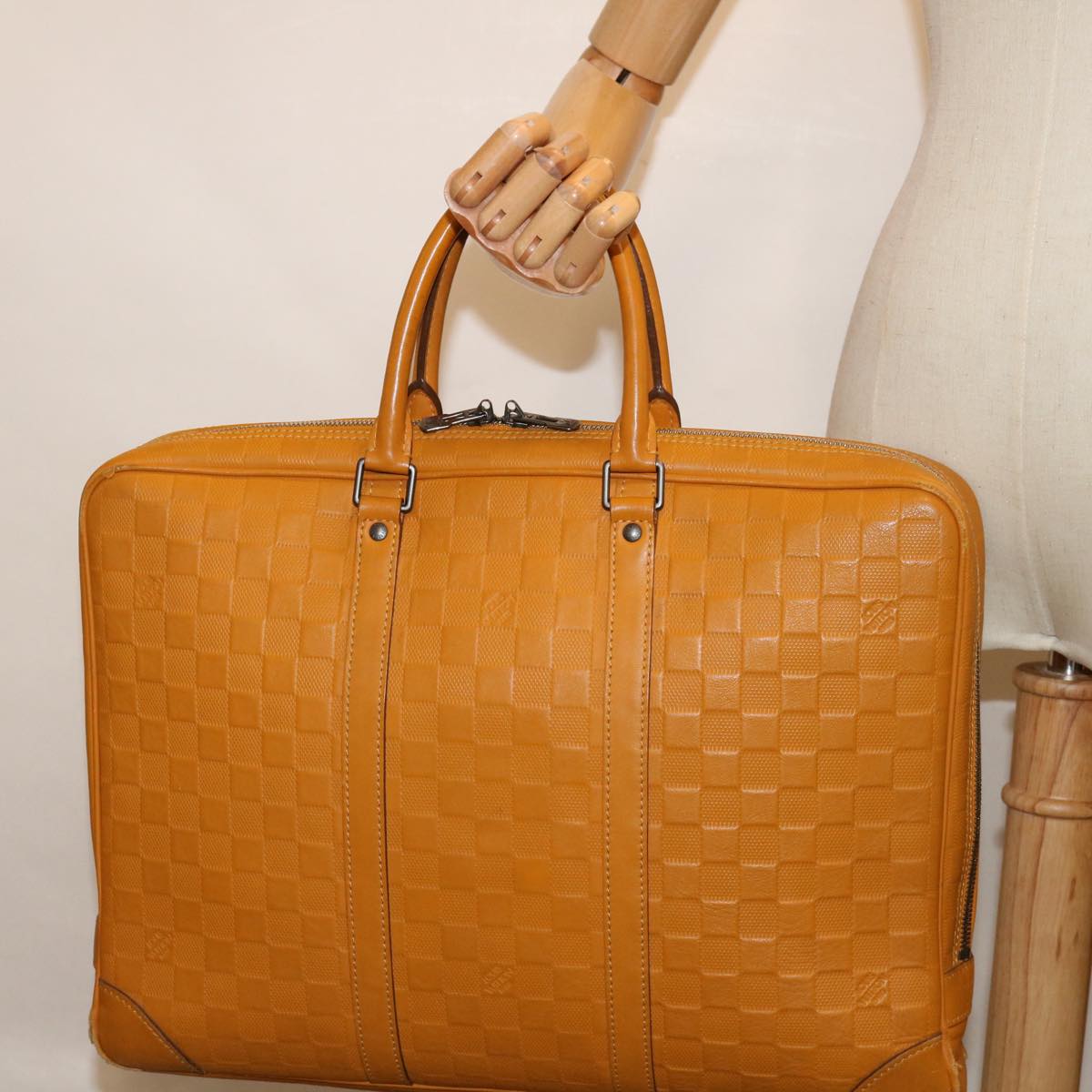 LOUIS VUITTON Damier Infini  Porte Documents Voyage Bag Solar N41218 70076