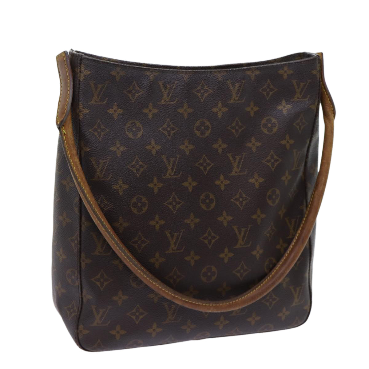 LOUIS VUITTON Monogram Looping GM Shoulder Bag M51145 LV 70088
