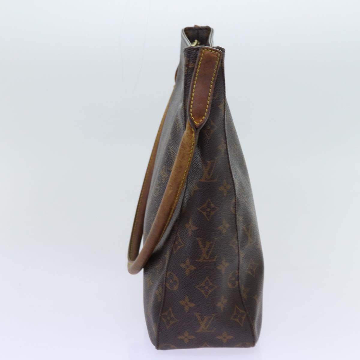 LOUIS VUITTON Monogram Looping GM Shoulder Bag M51145 LV 70088