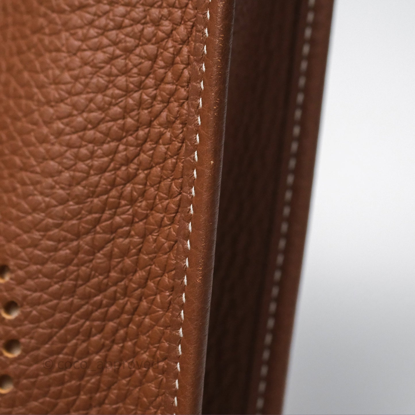 Hermès Mini Evelyne 16 Amazone Gold 37 Clemence Gold Hardware