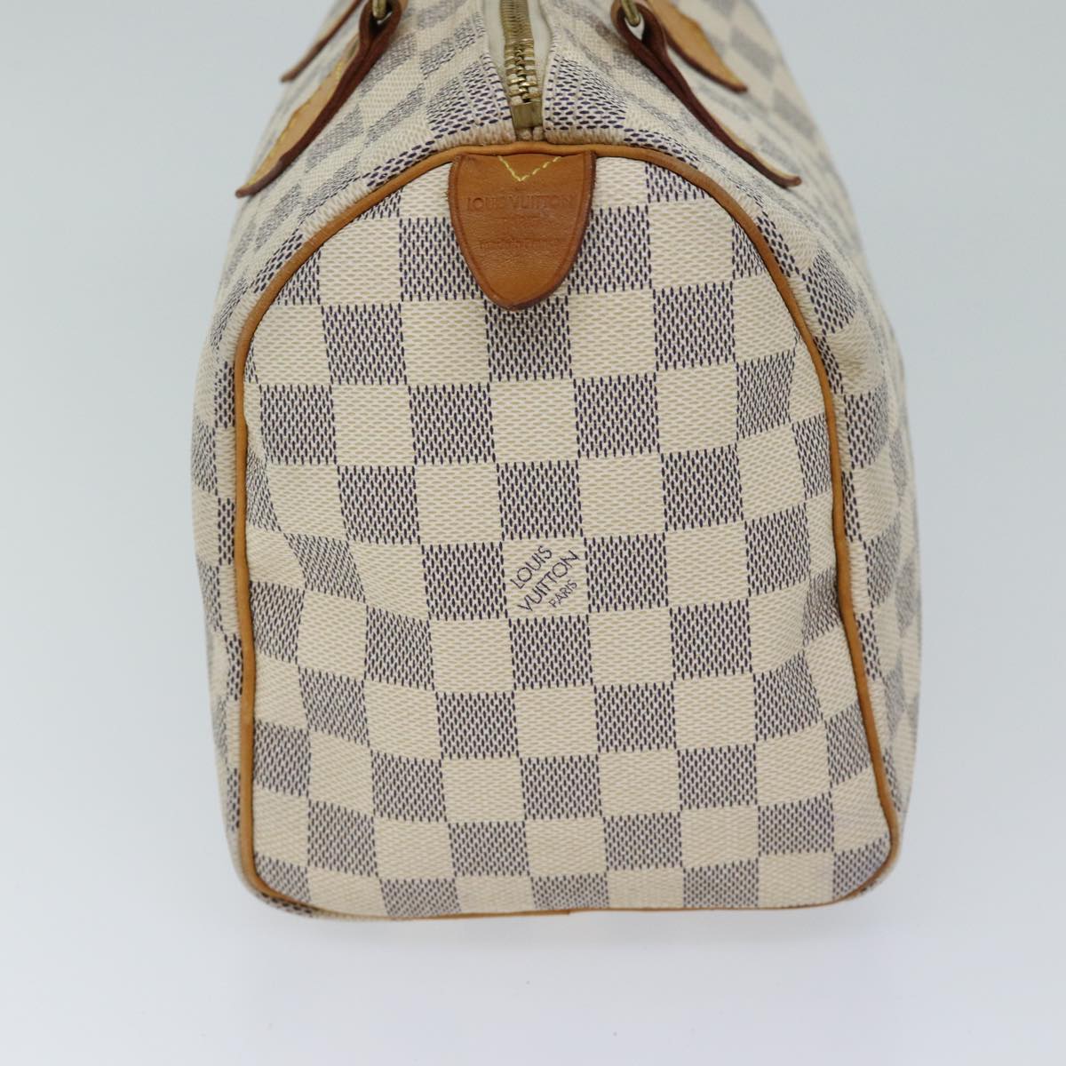 LOUIS VUITTON Damier Azur Speedy 25 Hand Bag N41534 LV 70091