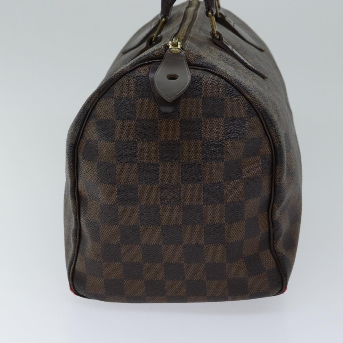 LOUIS VUITTON Damier Ebene Speedy 30 Hand Bag N41364 LV 70093