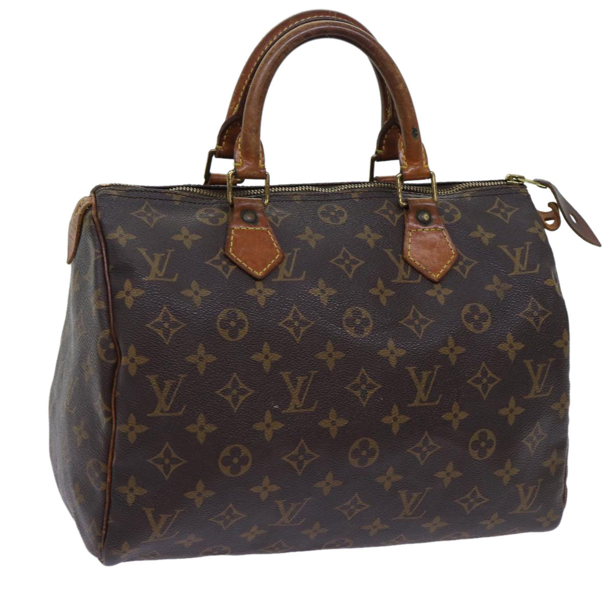 LOUIS VUITTON Monogram Speedy 30 Hand Bag M41526 LV 70094