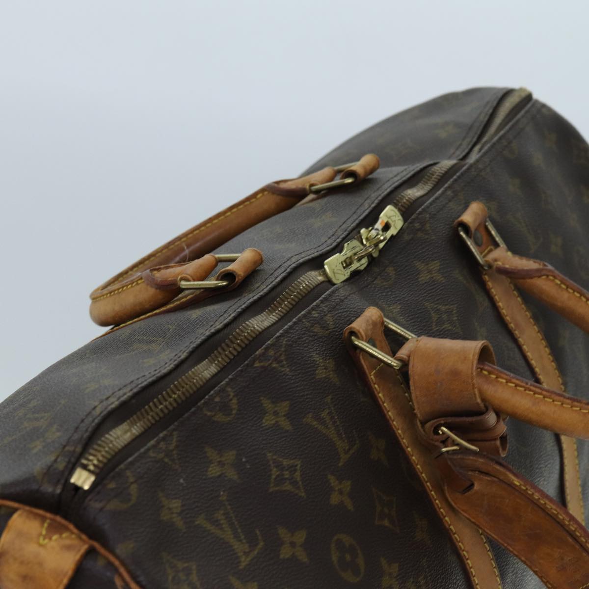 LOUIS VUITTON Monogram Keepall 50 Boston Bag M41426 LV 70097